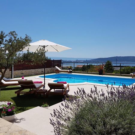 Holiday Home Magic View With Private Heated Pool Kaštela Exterior foto